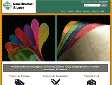 Tablet Screenshot of ganebrothers.com